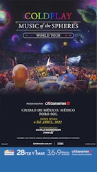 Coldplay anuncia nuevos shows en la Ciudad de México y Guadalajara