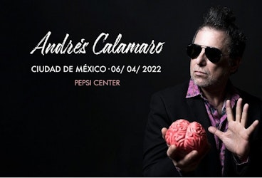 Andrés Calamaro se encuentra listo para seducir a sus fans de la capital mexicana