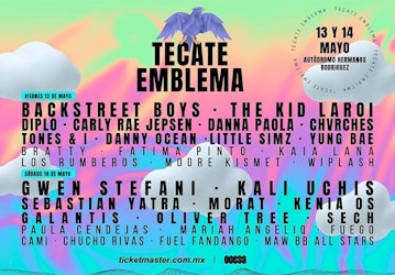 Tecate Emblema anuncia su line up por día