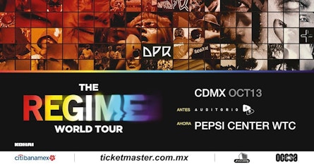 Por su gran éxito, DPR: Regime Tour cambia de inmueble en la CDMX
