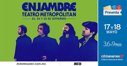 Enjambre anuncia dos fechas más en la CDMX