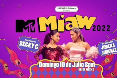 MTV Miaw 2022, coloridos y extravagantes