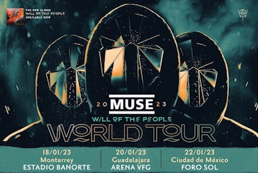 Muse anuncia fechas en México de su "Will Of The People World Tour" en 2023
