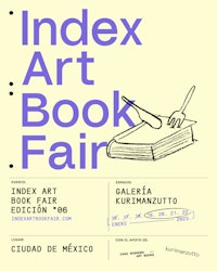 Llega la 6° edición de Index Art Book Fair