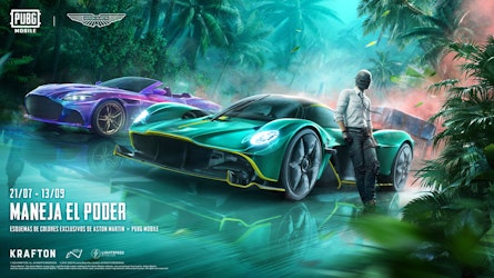 Aston Martin llega al mundo de "PUBG Mobile" con tres modelos insignia
