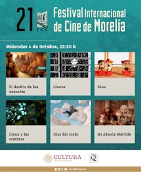 El 21er FICM presentará un programa de cortometrajes de animación en Canal 22