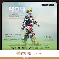 El CCD invita a asistir al “404 Festival Internacional de Arte y Tecnología”