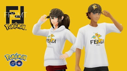 La Colección FENDI x FRGMT x POKÉMON llega a Pokémon GO con exclusivos artículos