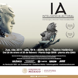 "Inteligencia Actoral": el futuro regresa a escena en el Teatro Helénico