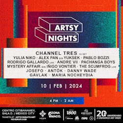 Artsy Nights: Veinte años de celebración de ZⓈONAMACO