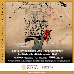 "La boda de la boca de la vaca", una obra que va de la festividad a la justicia