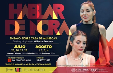 Delirio Teatro reinterpreta "Casa de Muñecas", de Ibsen, con su puesta en escena "Hablar de Nora"