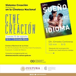 Jueves de entrada libre en las funciones de Sistema Creación en la Cineteca Nacional de las Artes