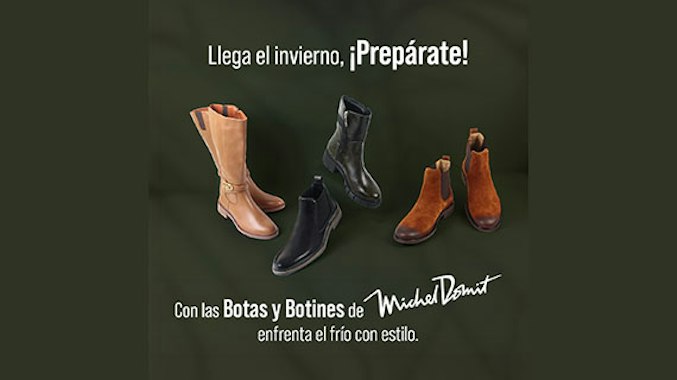 MICHEL DOMIT Colección Botas y Botines -