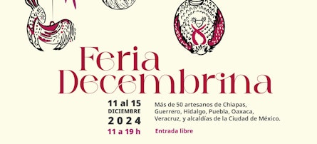 La "Feria Artesanal Decembrina" llega al Museo Nacional de Culturas Populares