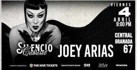 Joey Arias llega a México para la segunda edición de Cabaret Silencio, el 4 de abril