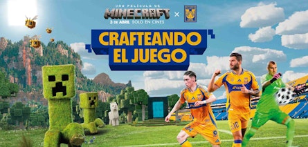 Tigres cruza al universo de “Una Película de Minecraft”
