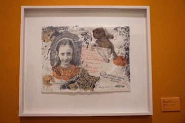 Joy Laville e Ioulia Akhmadeeva dialogan en el Museo Nacional de la Estampa