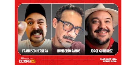 Jorge R. Gutiérrez, Humberto Ramos y Francisco Herrera encabezarán un panel épico en CCXP México