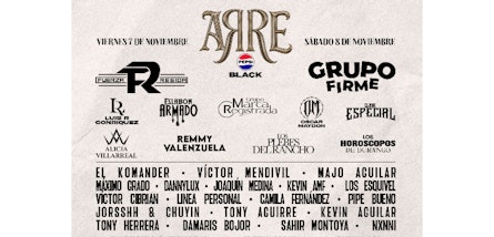 ARRE Pepsi Black presenta uno de los lineups más poderosos del regional mexicano