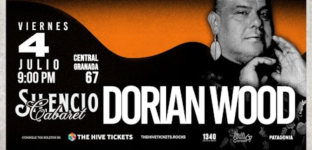 Dorian Wood se presenta en Cabaret Silencio