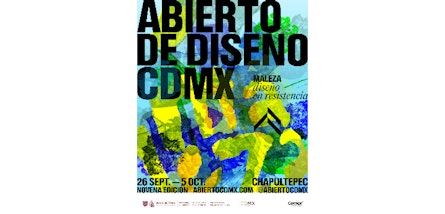 El Abierto de Diseño CDMX 2025 llega al Bosque de Chapultepec con más de 100 creadores y 11 sedes