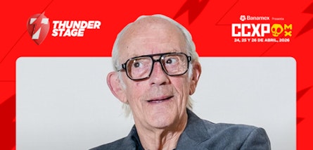 Christopher Lloyd viaja en el tiempo hasta CCXPMX26