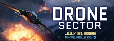 El juego de comando táctico "Drone Sector" llegará a Steam el 21 de julio
