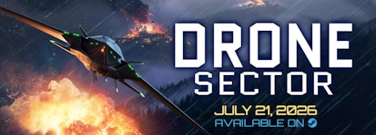 El juego de comando táctico "Drone Sector" llegará a Steam el 21 de julio