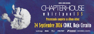 Chapterhouse visitará México por primera vez para celebrar los 35 años de "Whirlpool"