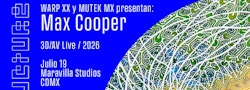 Max Cooper traerá a la Ciudad de México su espectáculo audiovisual "3D/AV Live: Feeling Is Structure Tour"