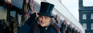 El regreso del camaleónico Johnny Depp como Ebenezer Scrooge