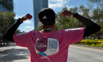 Más de 50 corredores correrán el Maratón de la CDMX por Lucía y una causa que busca cambiar vidas