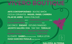 Vivero Boutique reúne plantas, arte y música en Galería Alterna