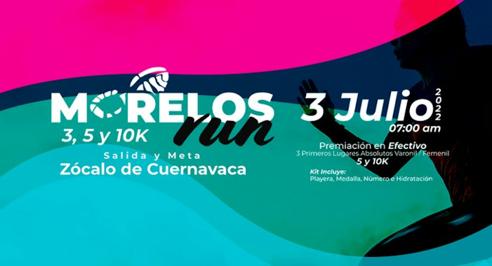 Morelos Run 3, 5 y 10K