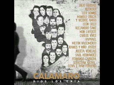 Andrés Calamaro presenta "Mi bandera" junto a León Gieco