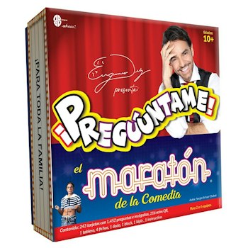 Derbez presenta “¡Pregúuuntame! El Maratón de la Comedia”