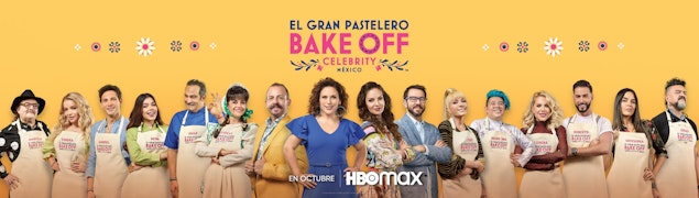 "El Gran Pastelero Bake Off Celebrity México" estrena exclusivamente en HBO MAX