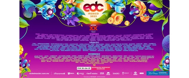 EDC México anuncia el lineup de su octava edición