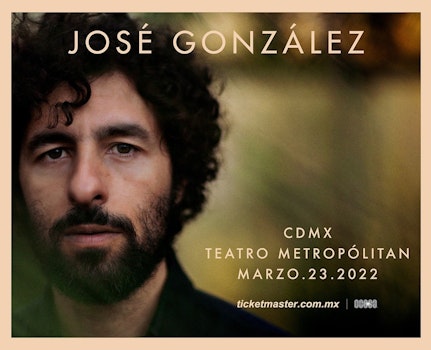 José González llegará al Teatro Metropólitan