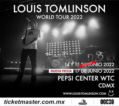 Louis Tomlinson regresará a México en 2022