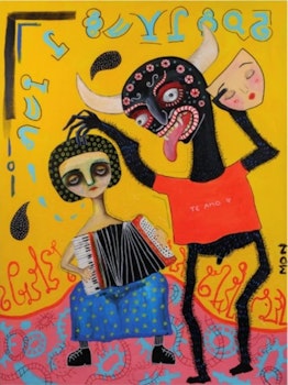 Mon Laferte participa en la Feria Internacional de Arte Distrito 13 de París