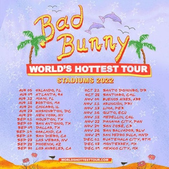 Bad Bunny anuncia su primera gira de estadios con su cierre en México
