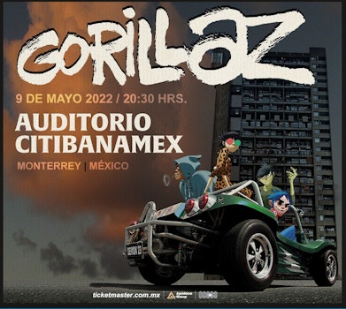 Gorillaz ¡detonará con su música el norte de México!