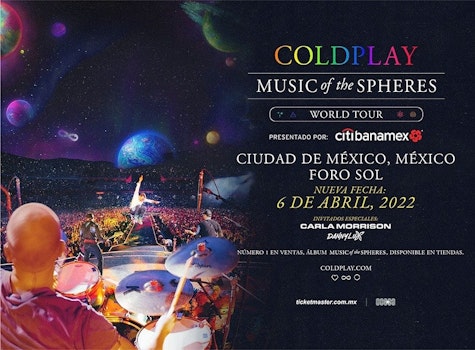 Coldplay anuncia nuevos shows en la Ciudad de México y Guadalajara