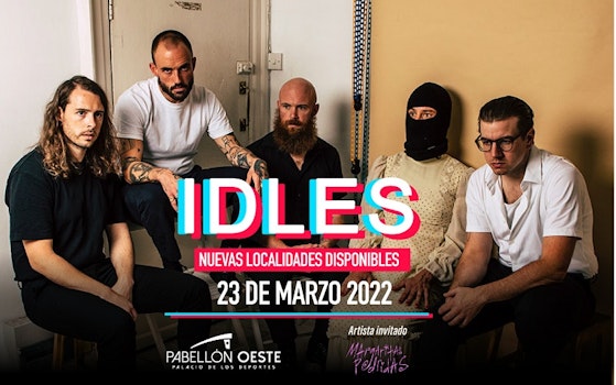 El estruendo sonoro de IDLES hará vibrar a la CDMX