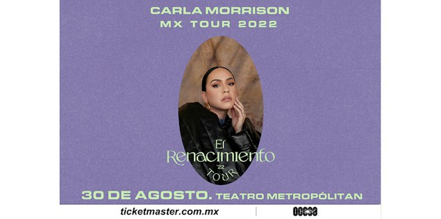 Carla Morrison anuncia gira por México