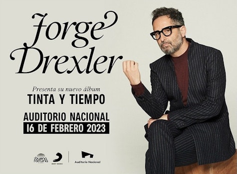 Jorge Drexler presenta "Tinta y Tiempo" en el Auditorio Nacional