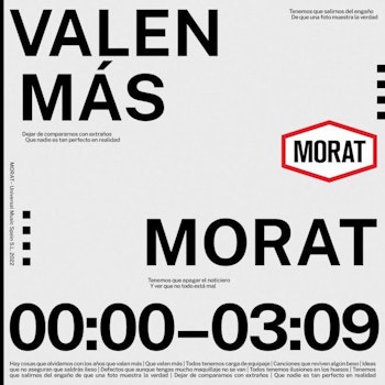 "Valen Más", la nueva balada en forma de aliento de MORAT