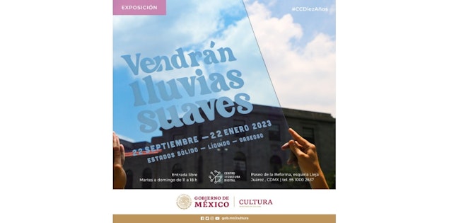 El CCD celebra sus 10 años con “Vendrán lluvias suaves”